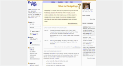 Desktop Screenshot of pledgepage.org